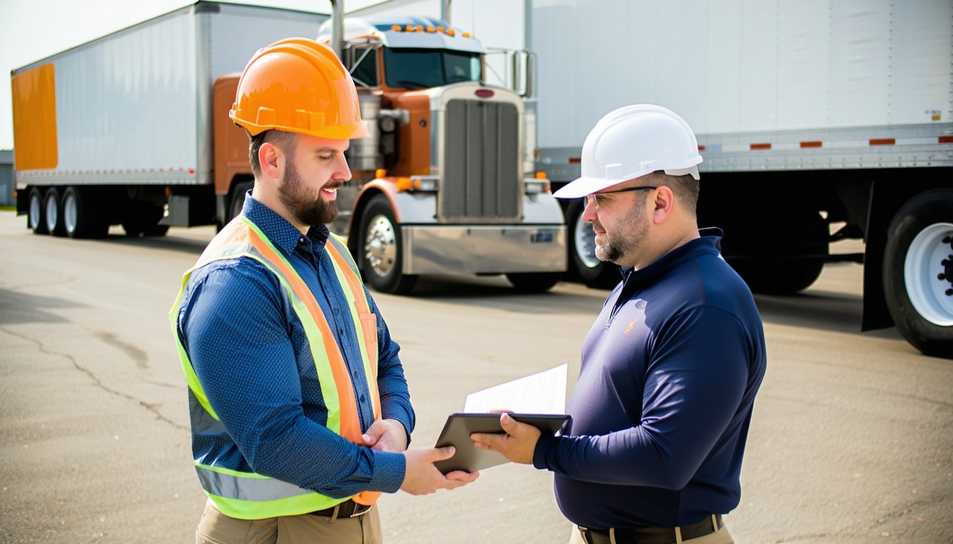Owner Operators discussing high-paying loads